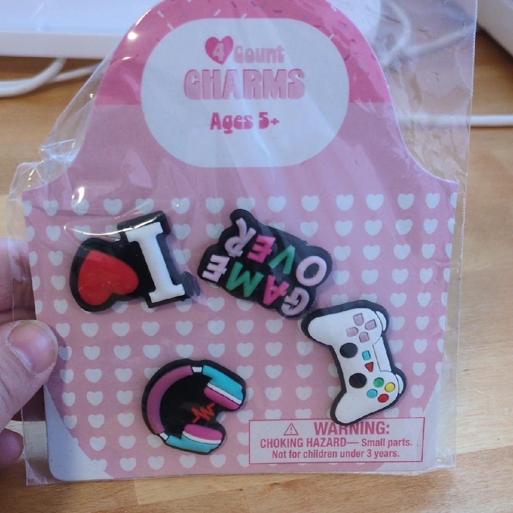Colorful Gaming Charms Set for Kids